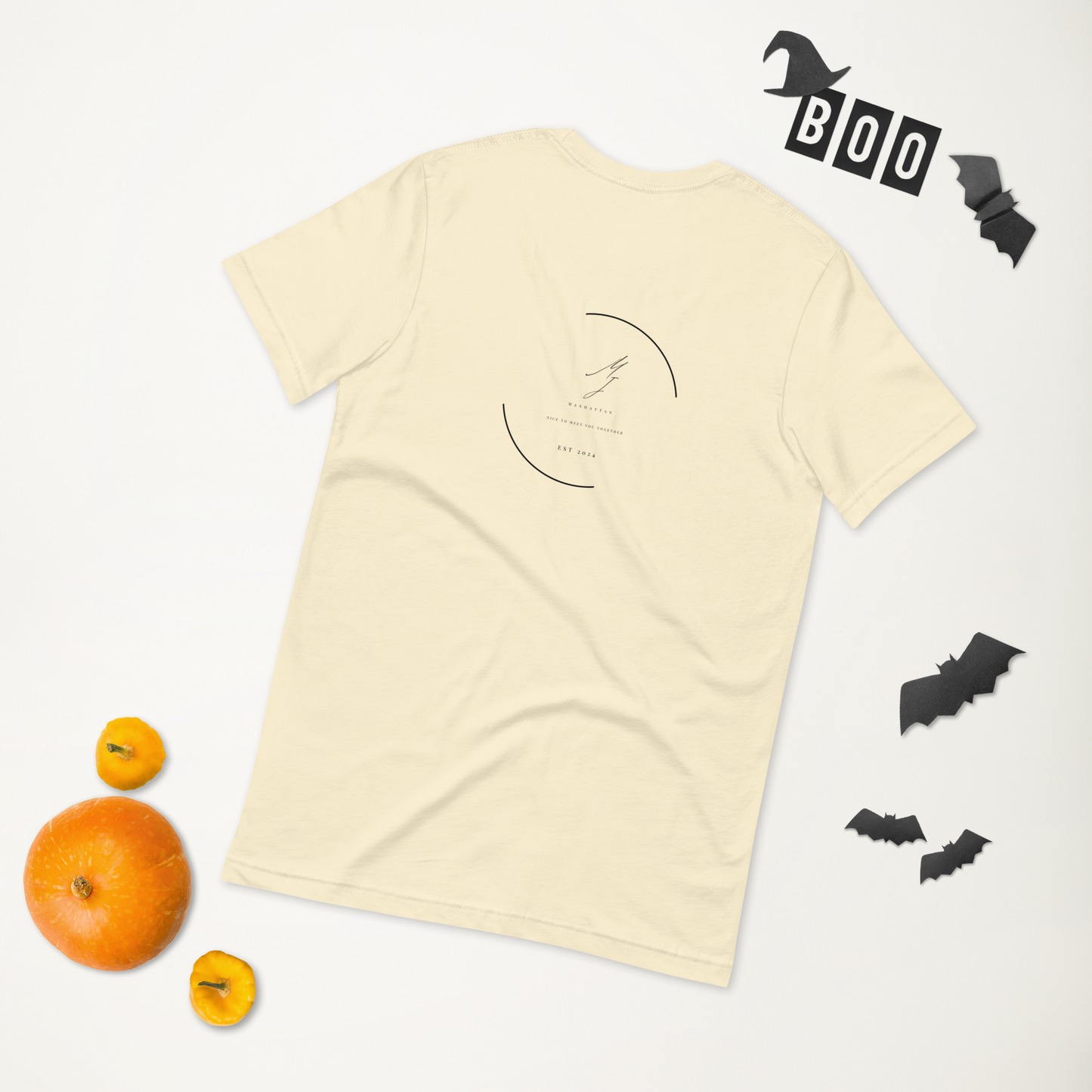 T-shirt unisexe Nice to meet you together